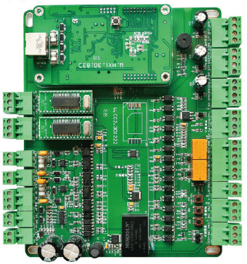 Smart electronic board of electric gate