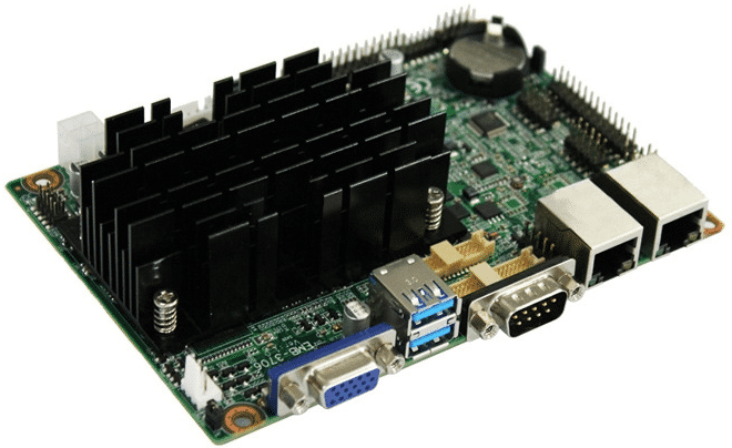 Three-lead ECG machine PCB prototype