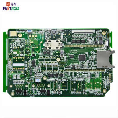 Ceramic pcb board made in FASTPCBA quick pcb prototype